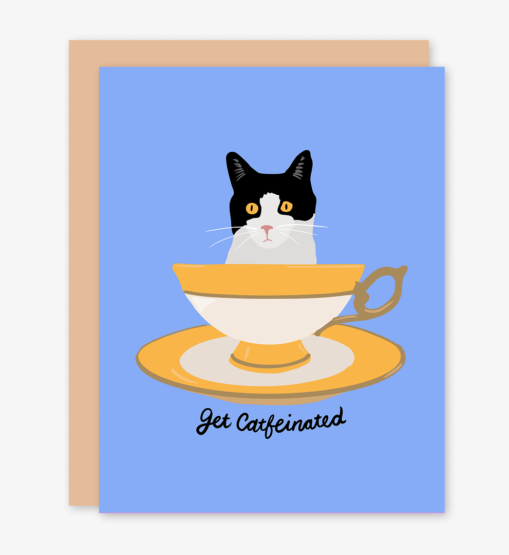 Get CATfeinated Card