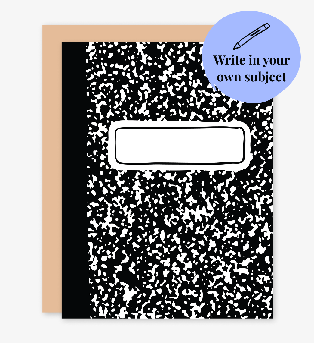 Blank Composition Card