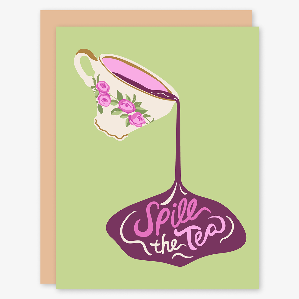 Spill the Tea Card