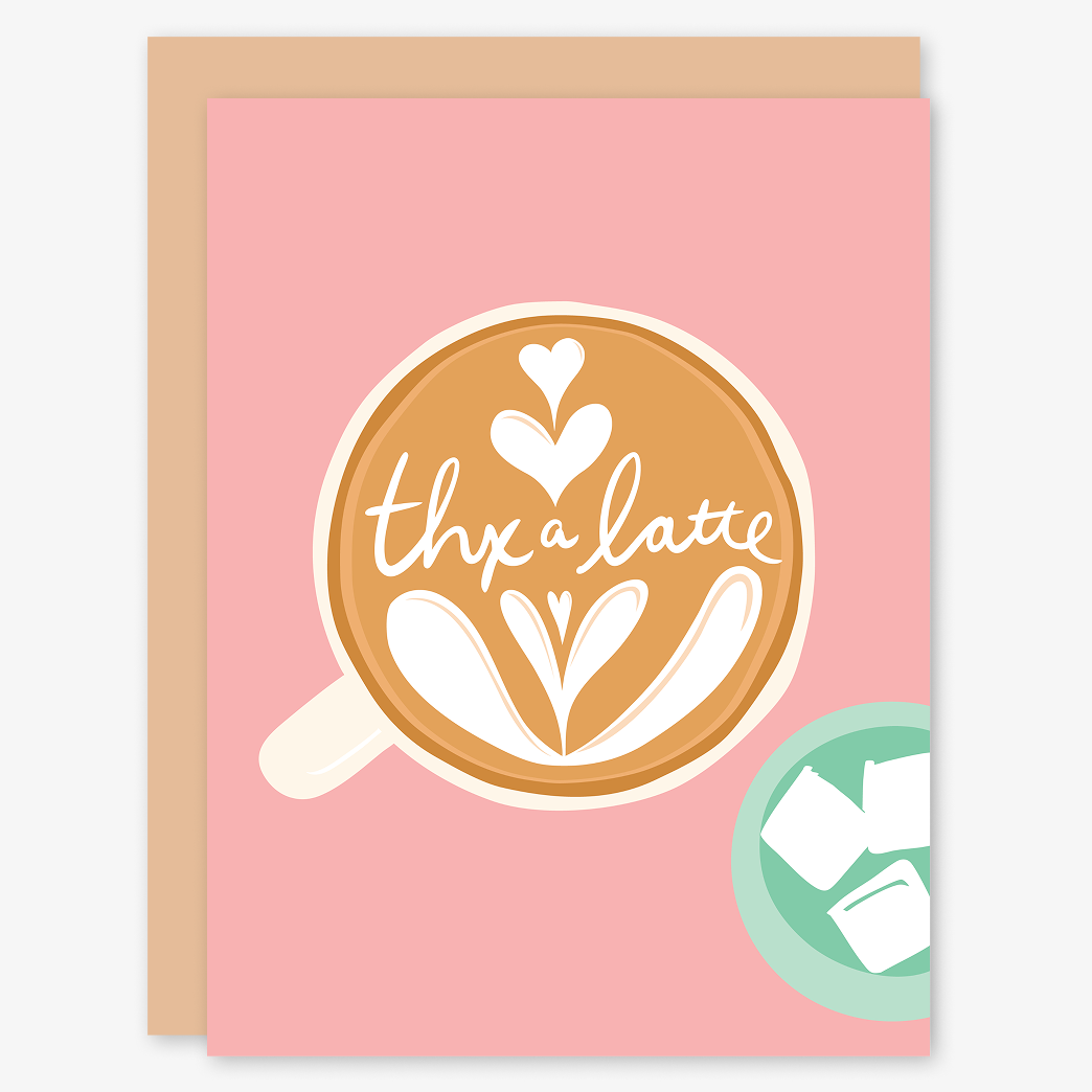 Thanks A Latte Card