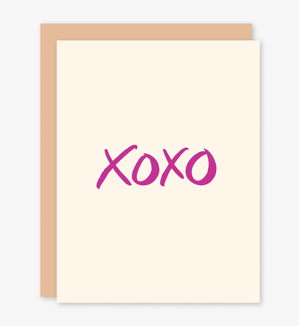 XOXO Card