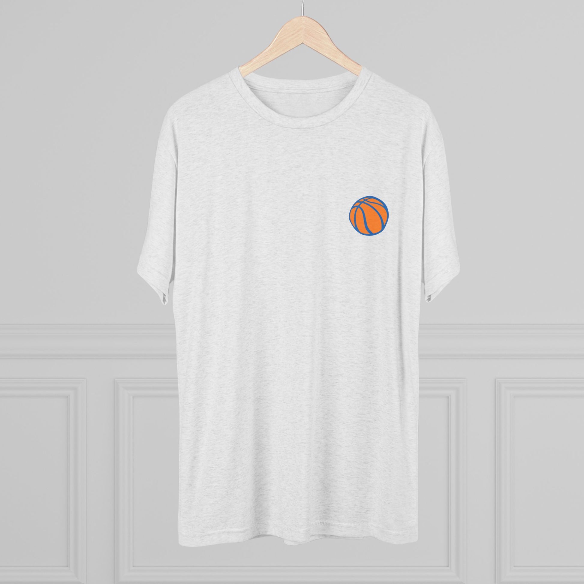 Knicks in Five Ball and Cup: Unisex Tri-Blend Crew Tee