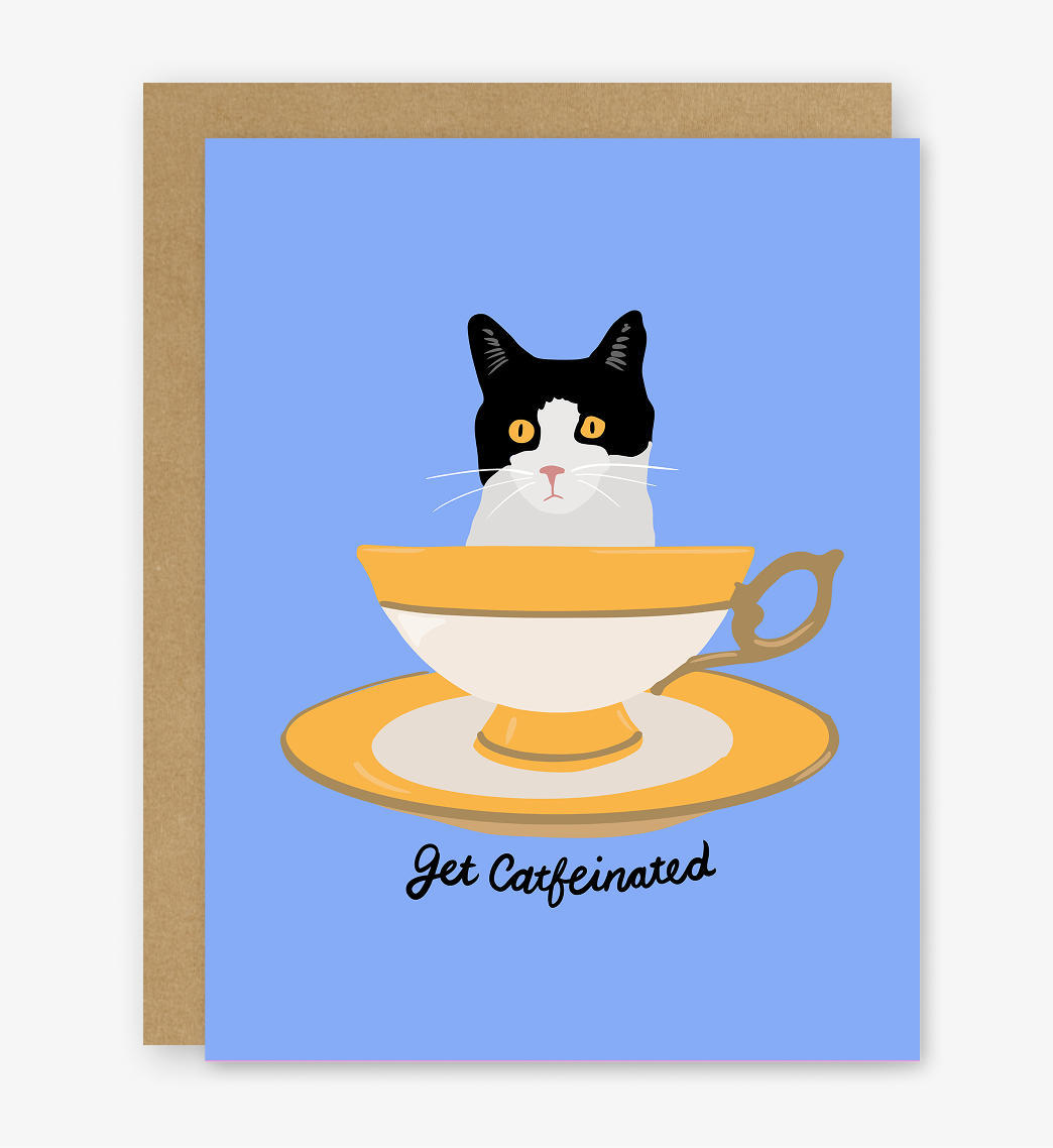 Get CATfeinated Card
