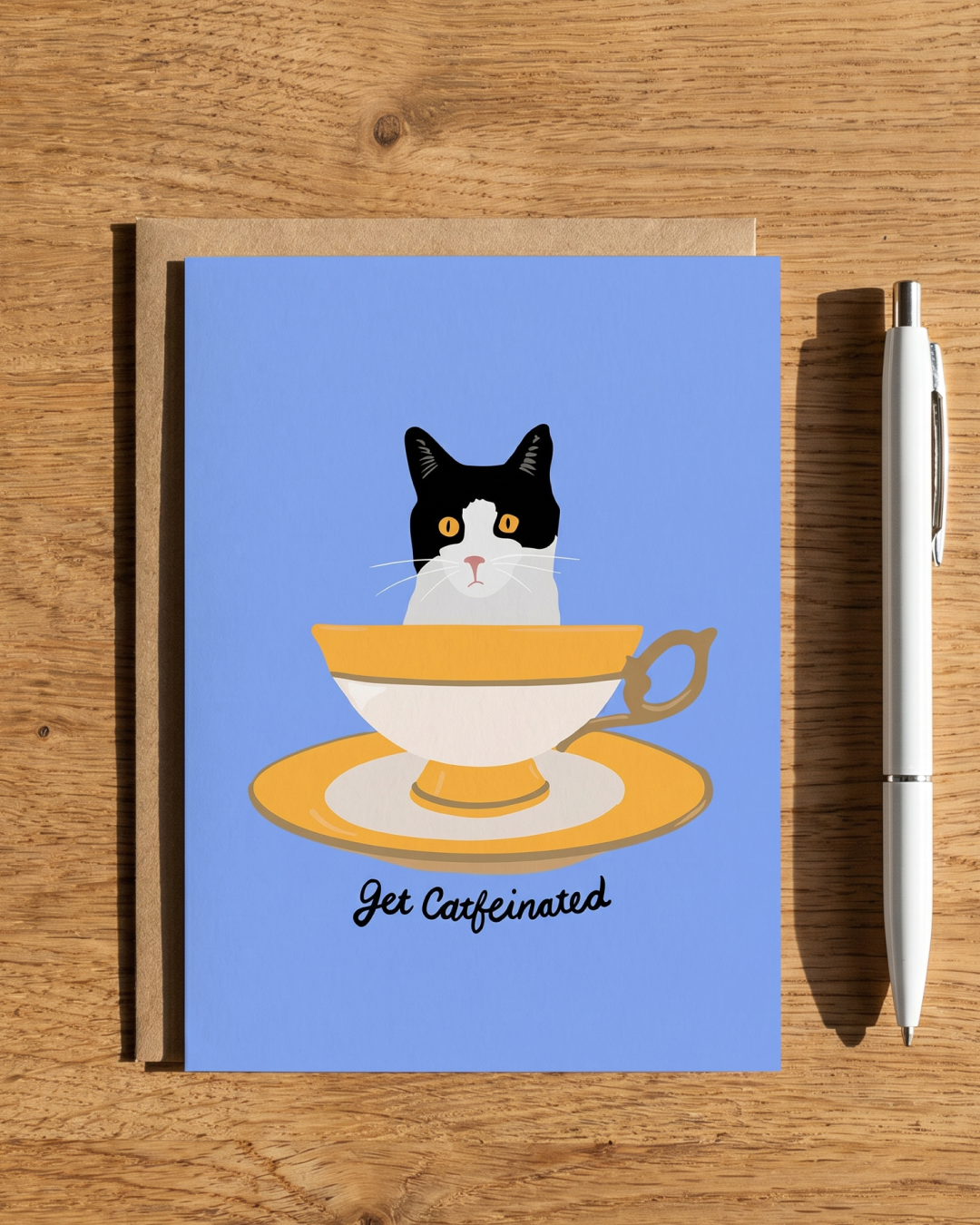 Get CATfeinated Card