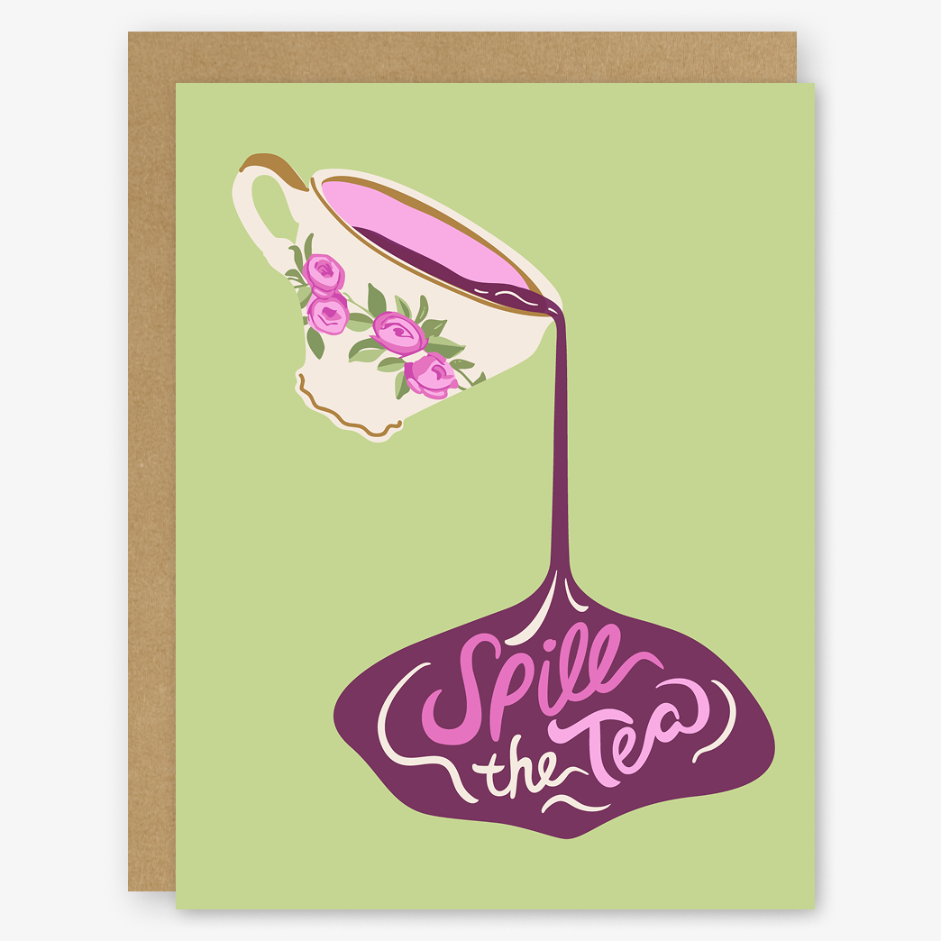 Spill the Tea Card