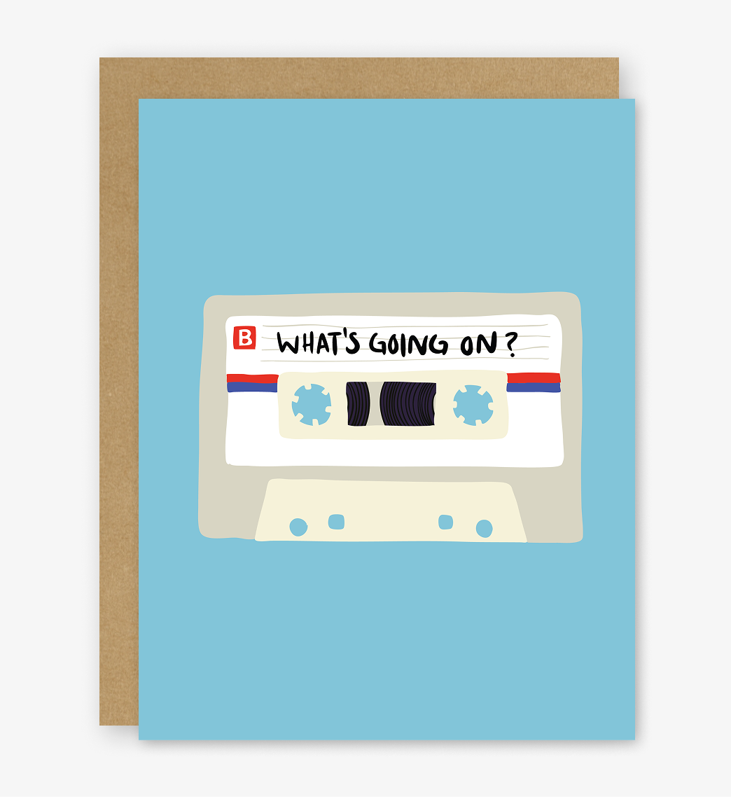 Mixtape What's Going On Card