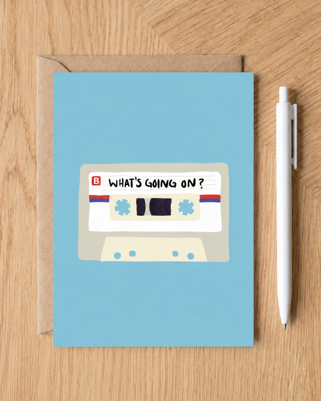 Mixtape What's Going On Card