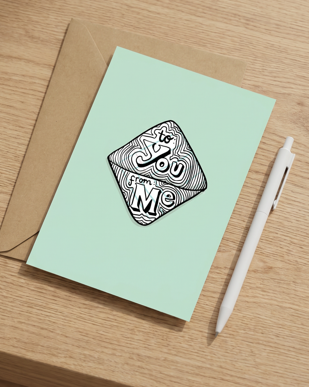 To You From Me Card