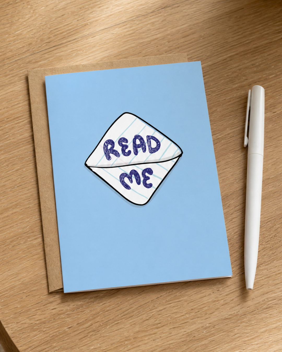 Read Me Note Card