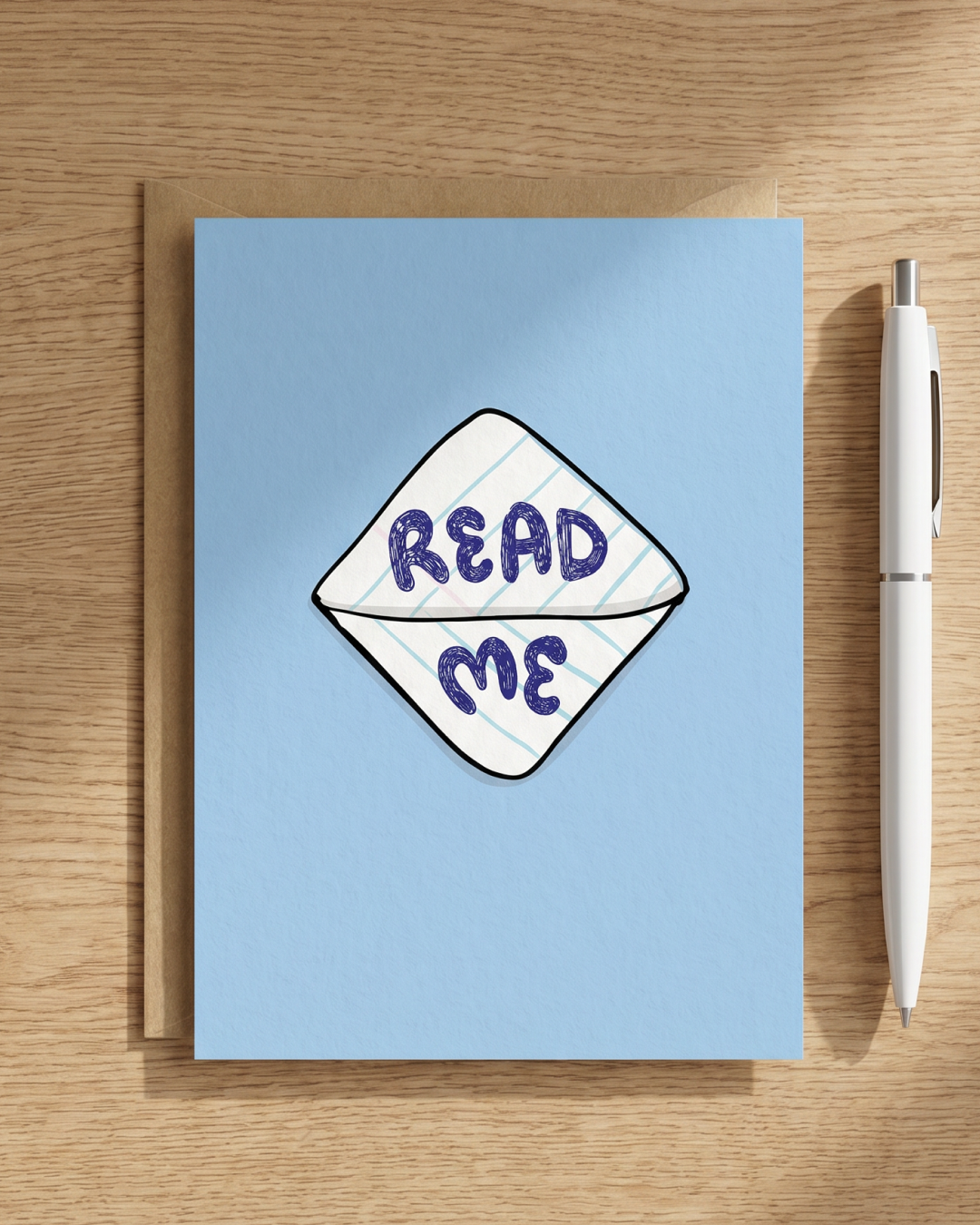 Read Me Note Card
