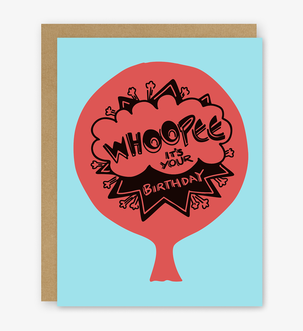 Whoopee Birthday Card | Happy Birthday Card