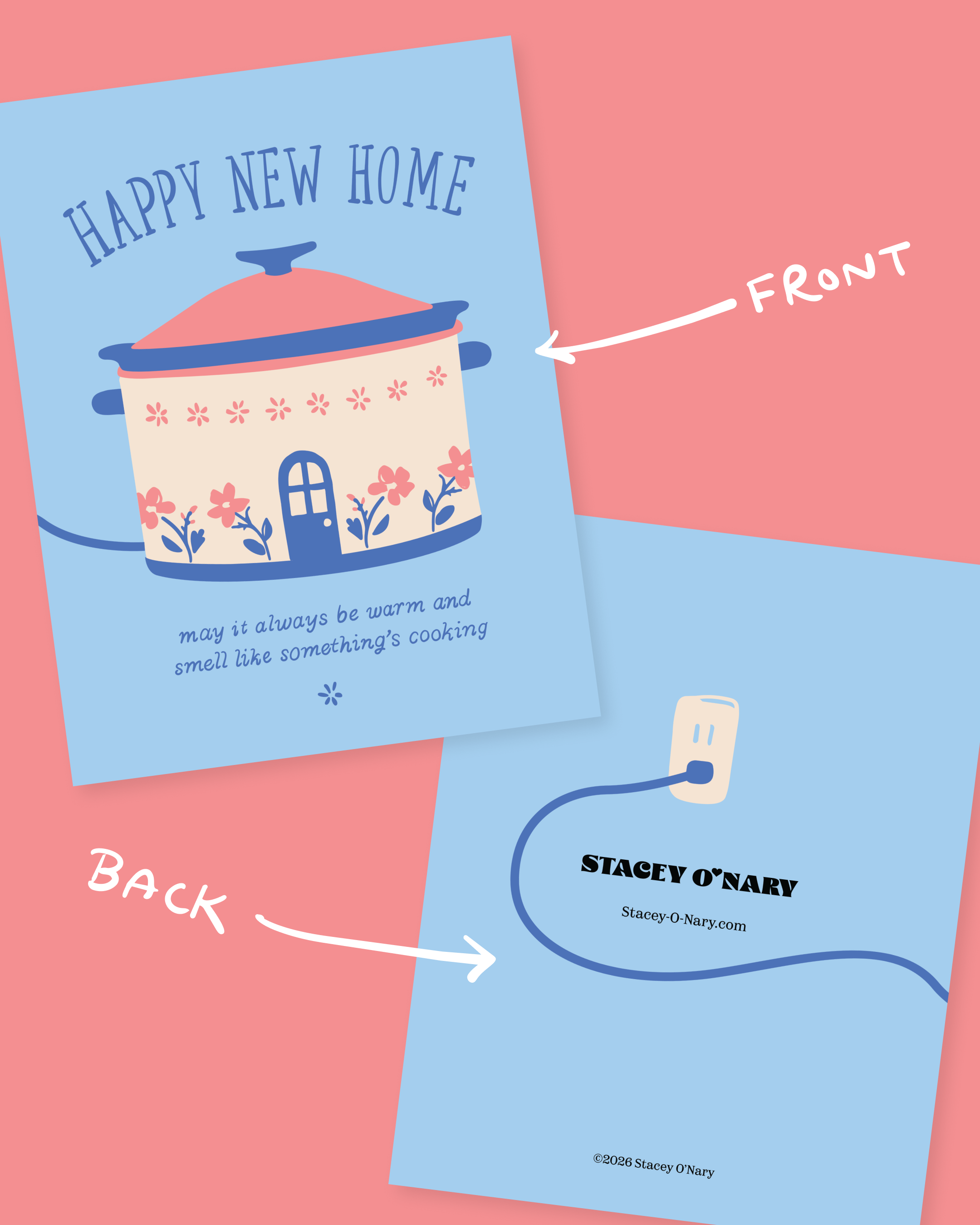 Happy New Home Housewarming Card