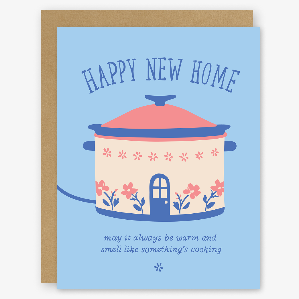 Happy New Home Housewarming Card