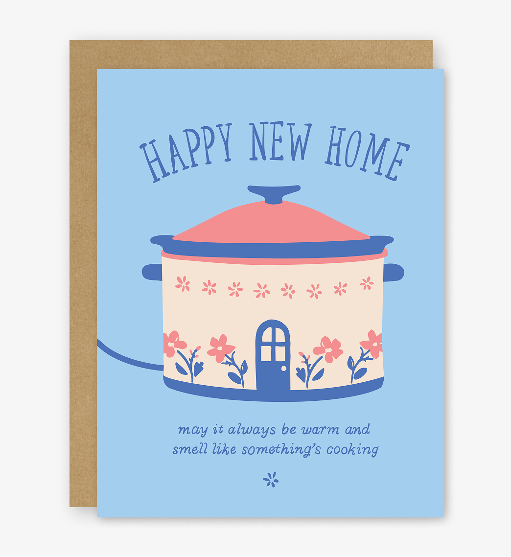 Happy New Home Housewarming Card