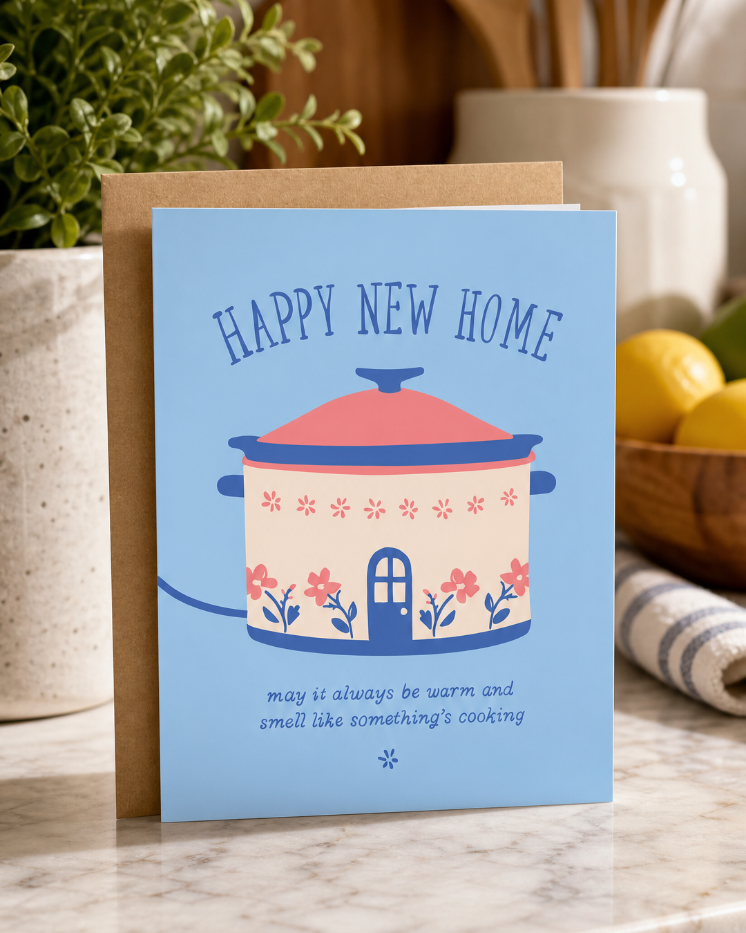 Happy New Home Housewarming Card