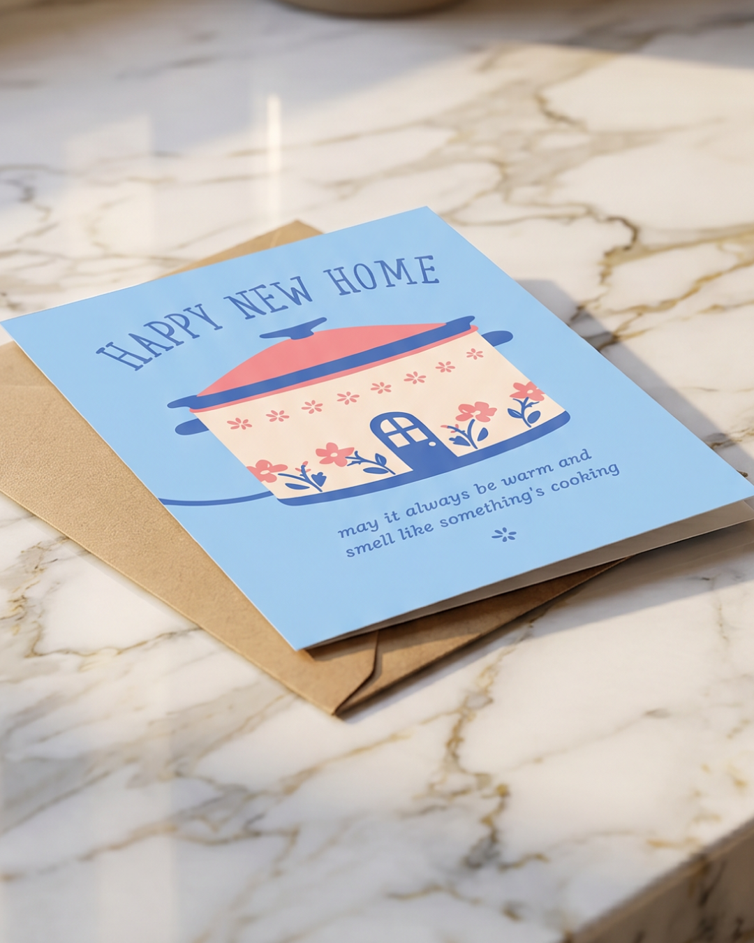 Happy New Home Housewarming Card
