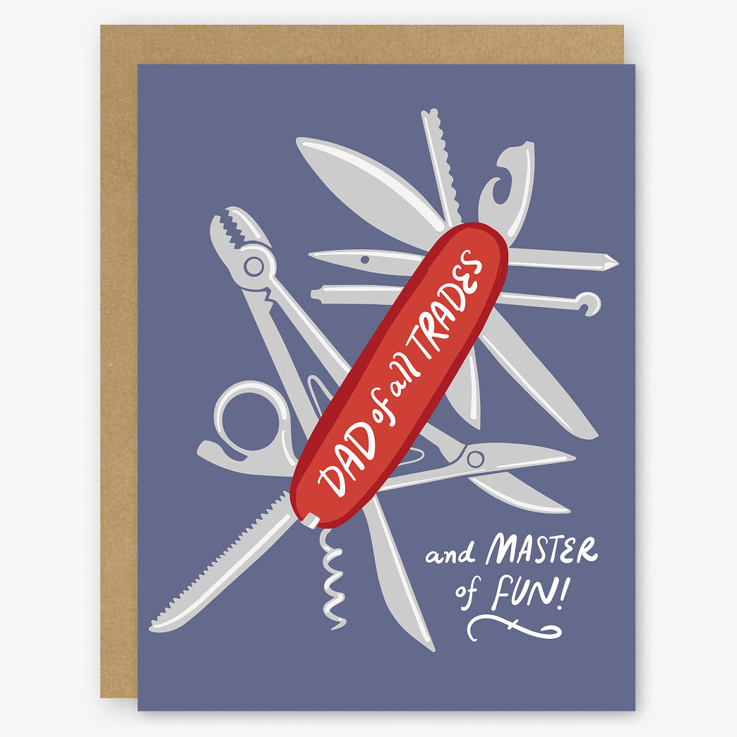 Dad of All Trades - Father's Day Card