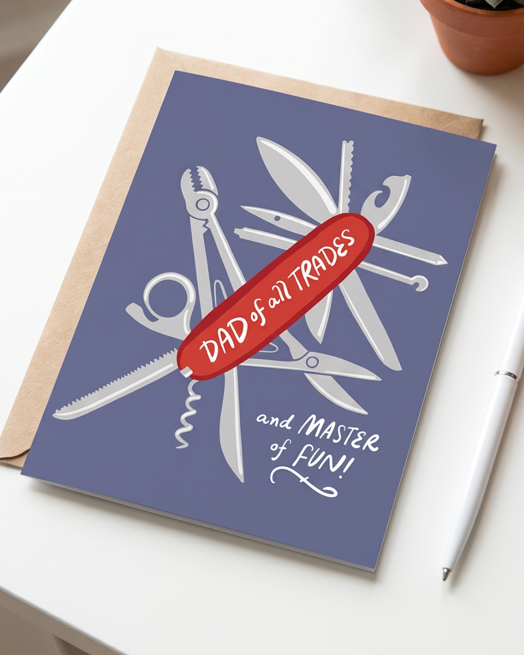 Dad of All Trades - Father's Day Card