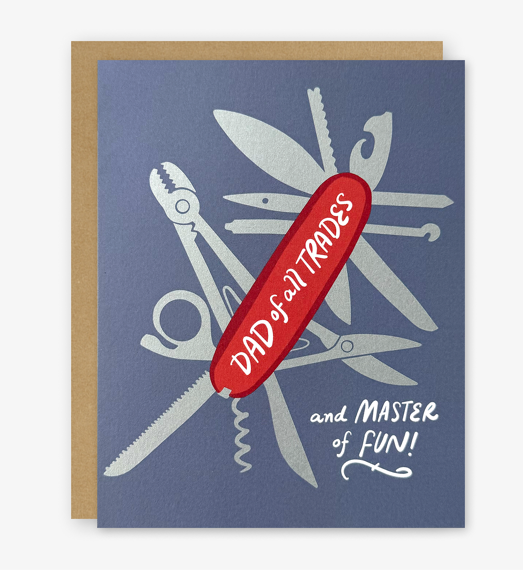 Dad of All Trades - Father's Day Card