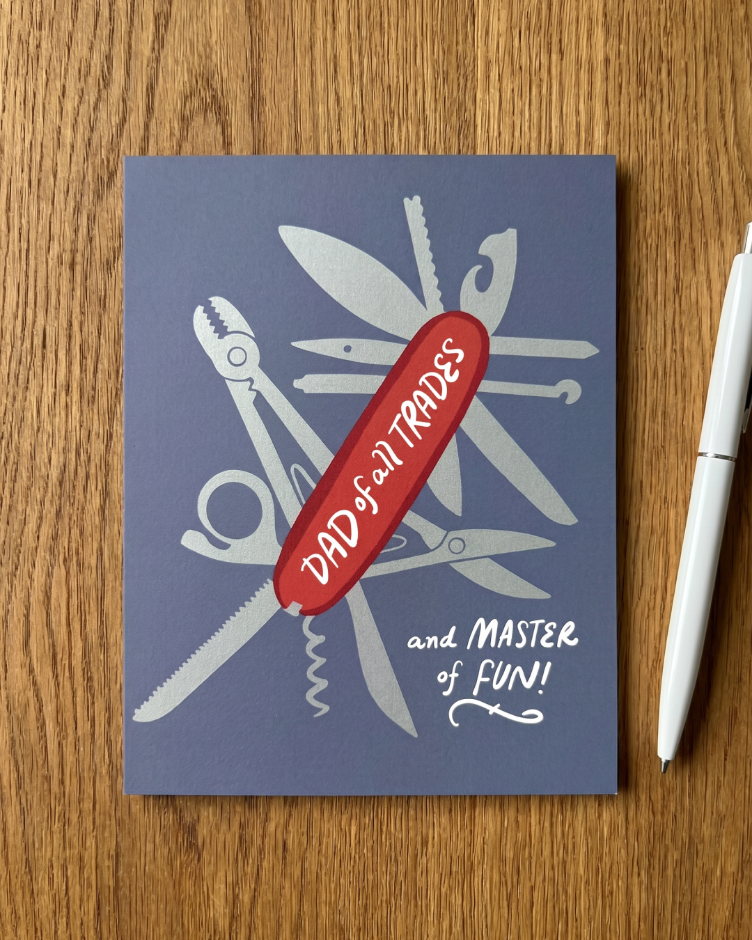 Dad of All Trades - Father's Day Card