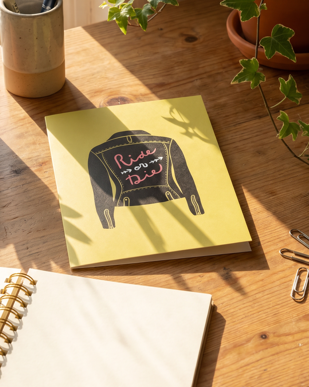 Ride or Die Card | Friendship Card | Best Friend Card