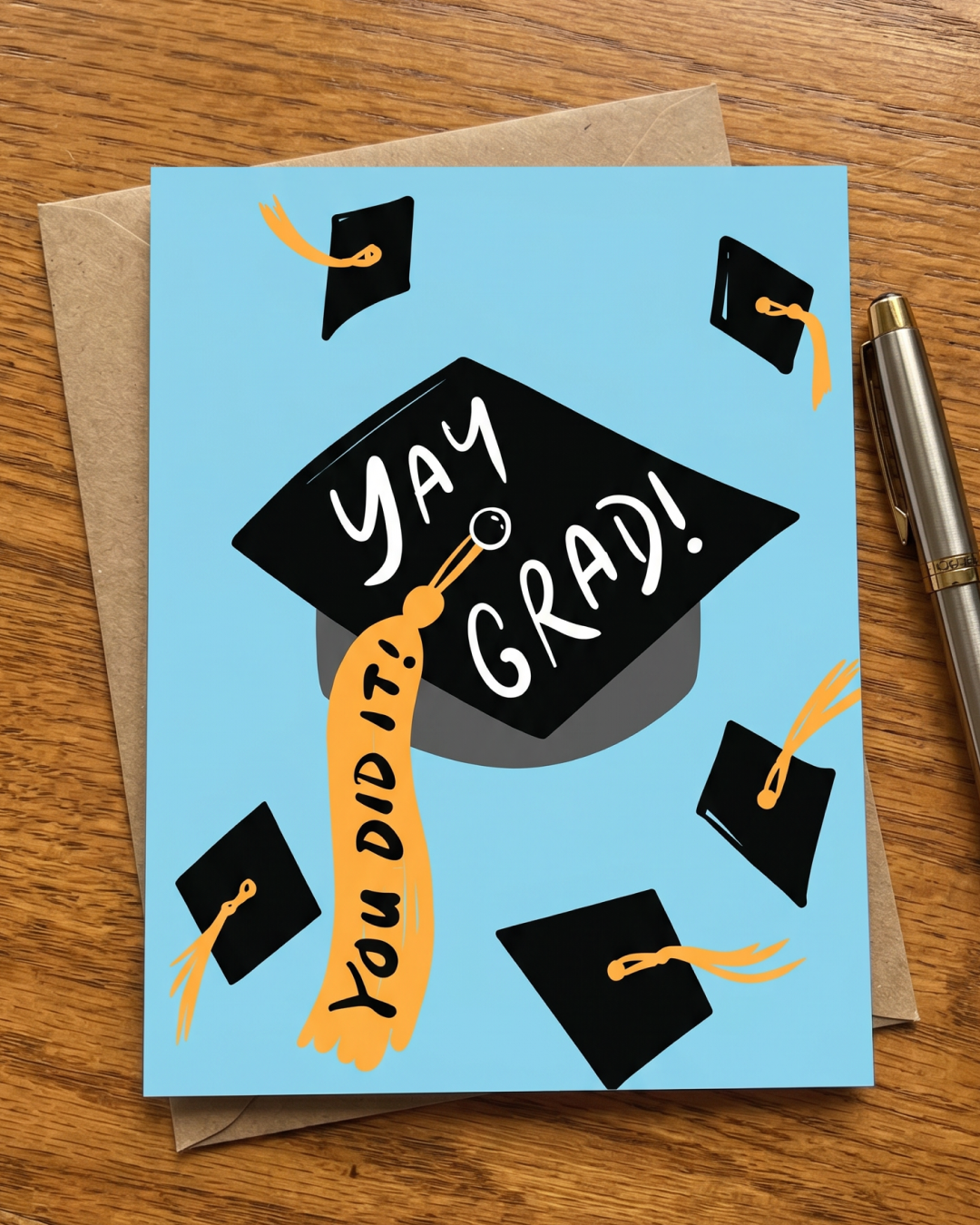 Yay Grad! You Did! It Graduation Card