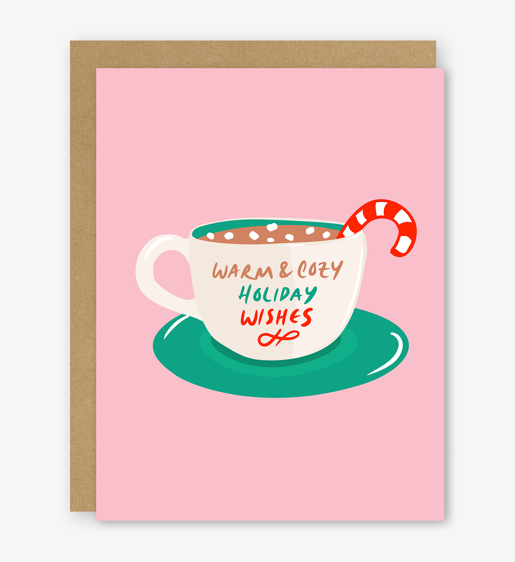 Warm & Cozy Holiday Wishes Card