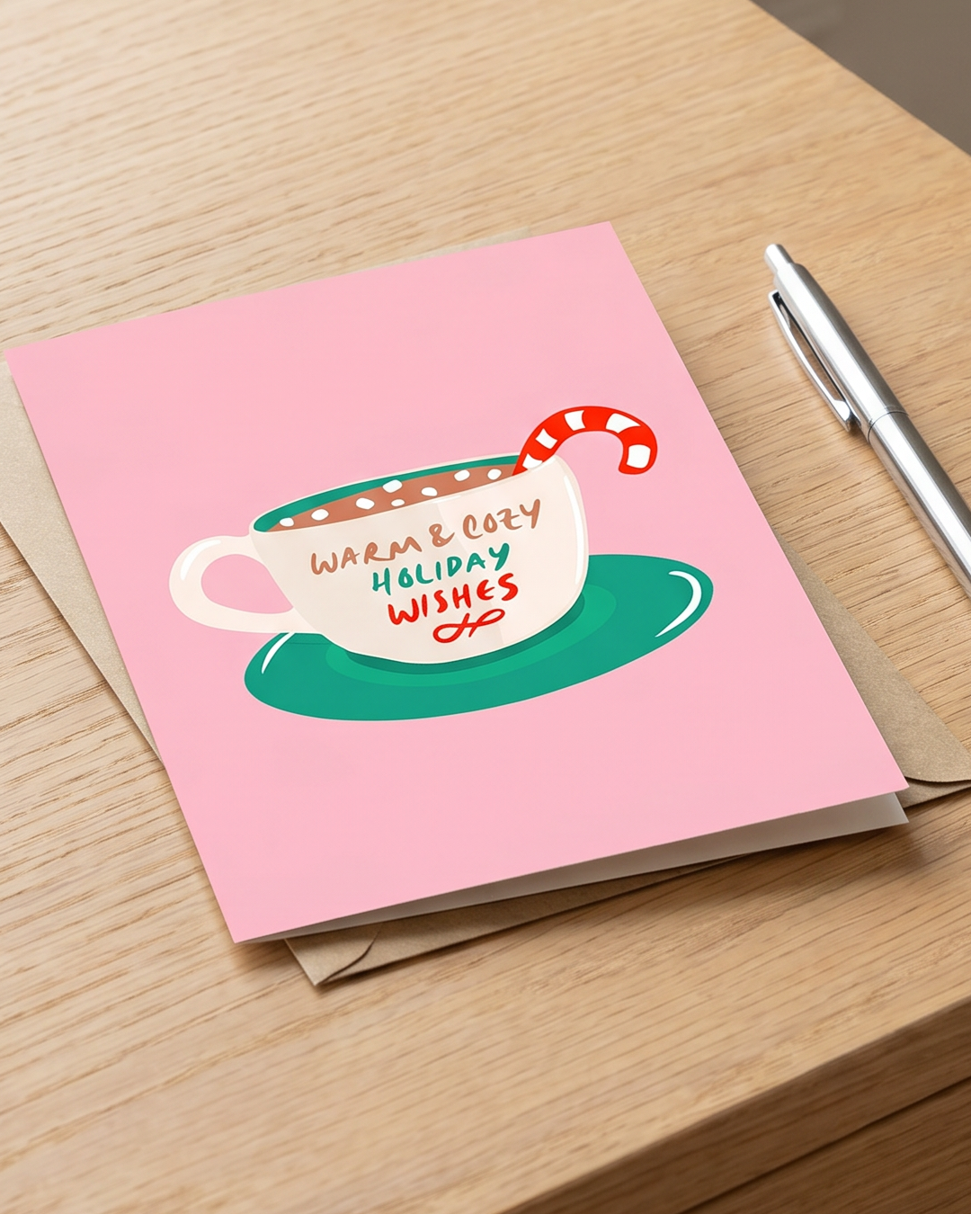 Warm & Cozy Holiday Wishes Card