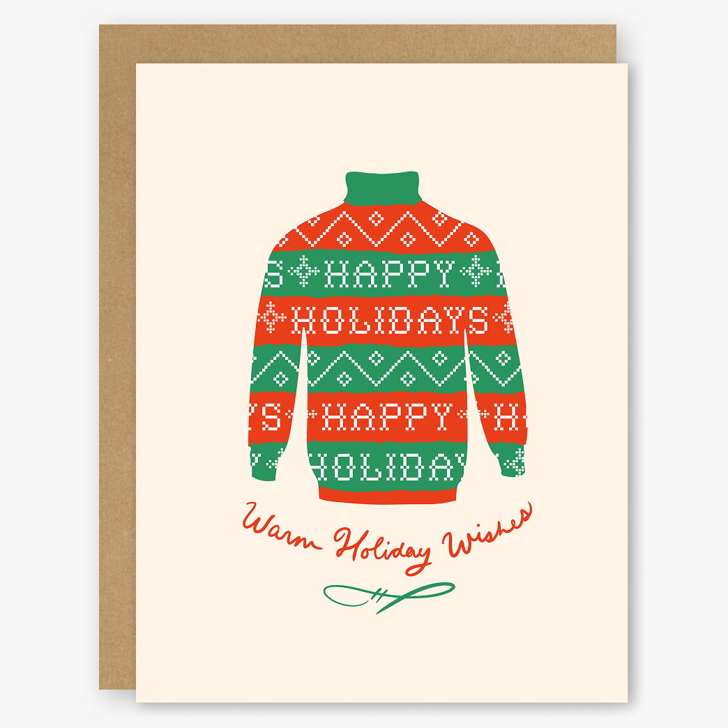Holiday Sweater Card