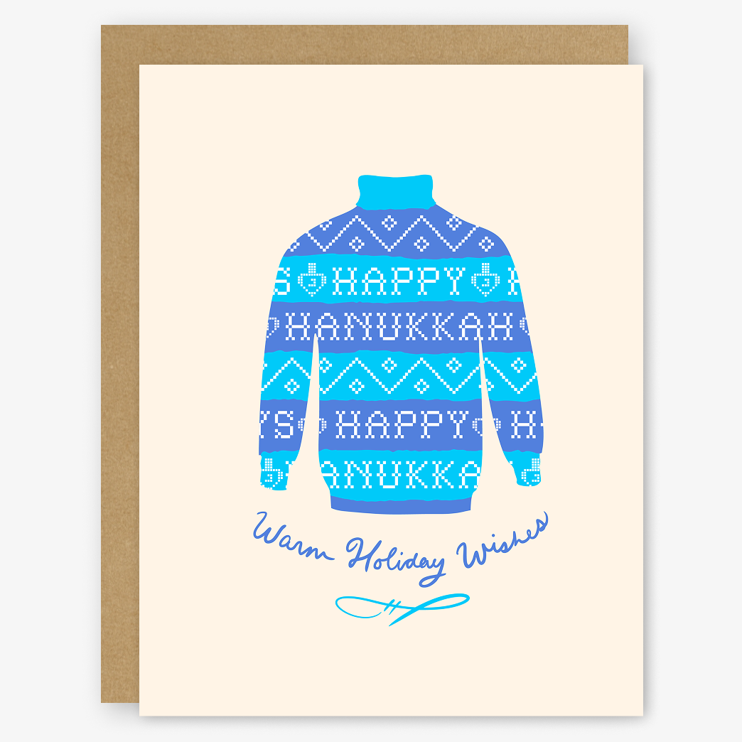 Hanukkah Sweater Card