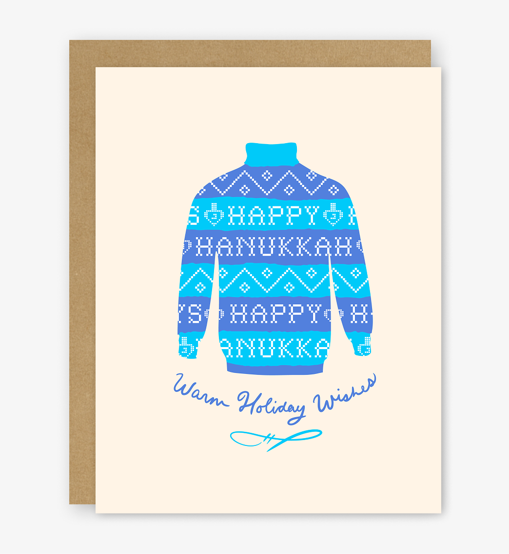 Hanukkah Sweater Card