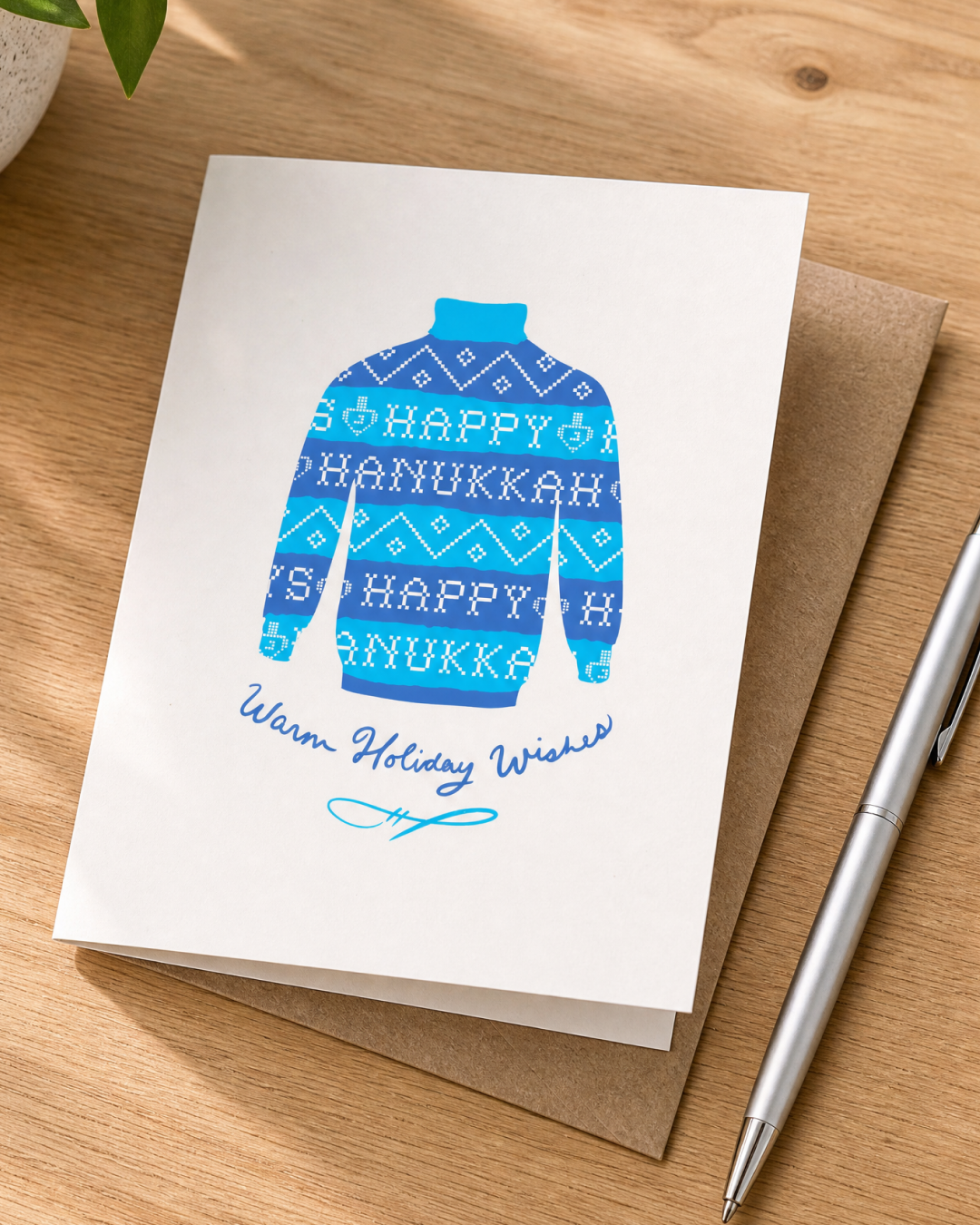 Hanukkah Sweater Card