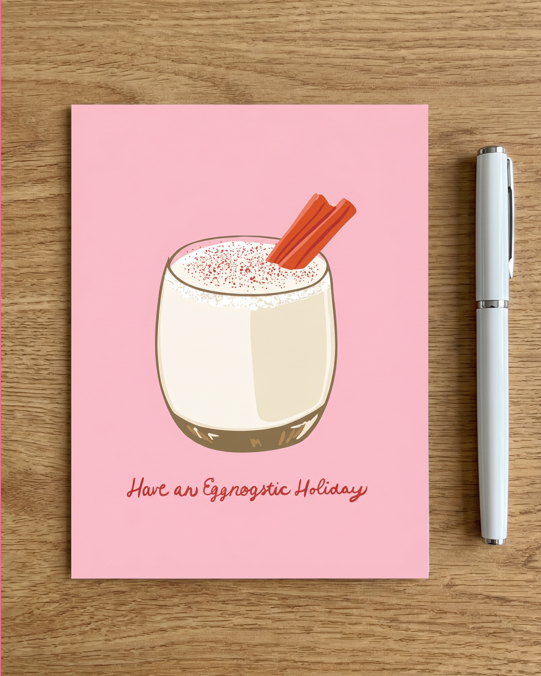 Have an Eggnogstic Holiday Card