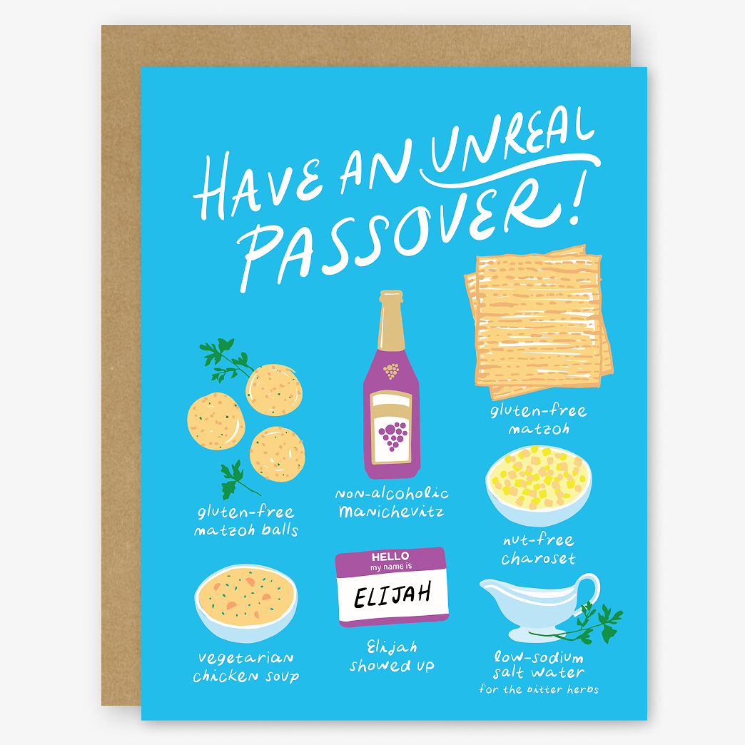 Have an Unreal Passover Holiday Card