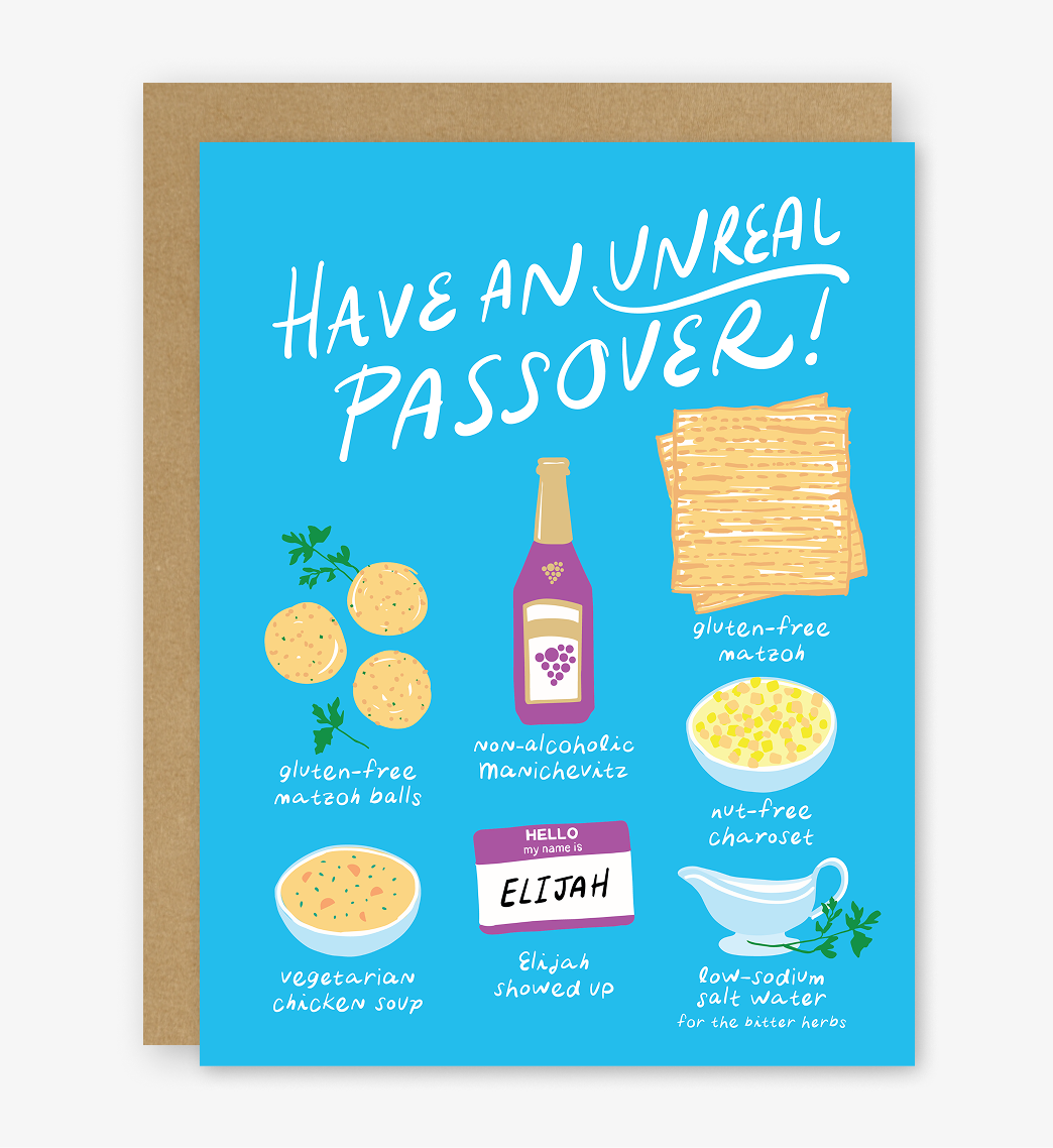 Have an Unreal Passover Holiday Card