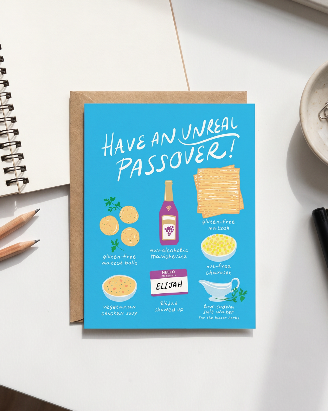 Have an Unreal Passover Holiday Card