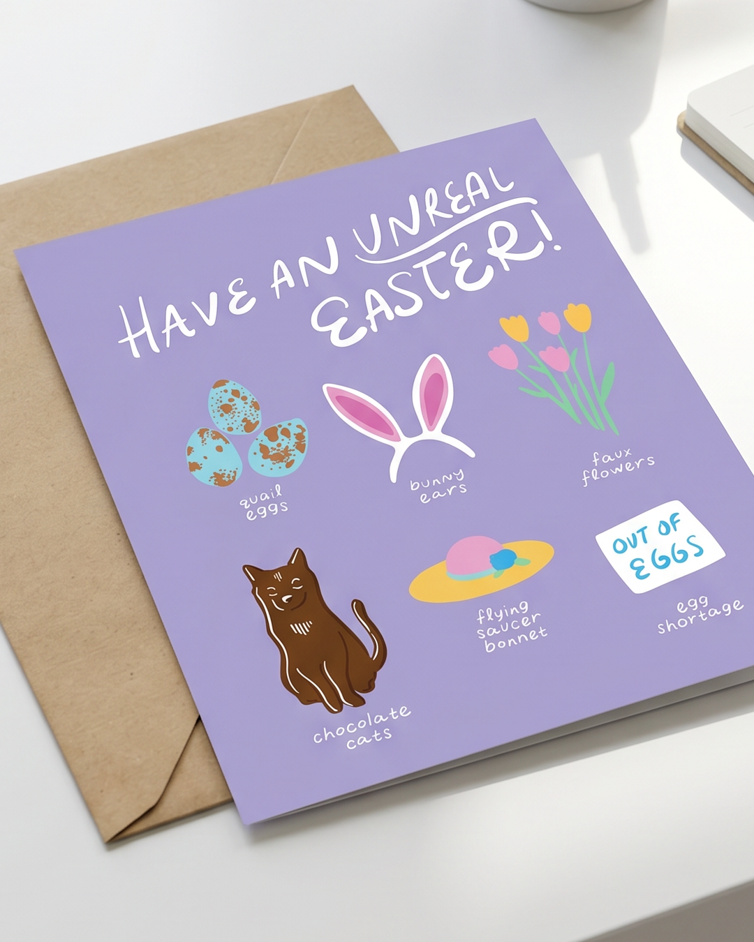 Have an Unreal Easter Holiday Card