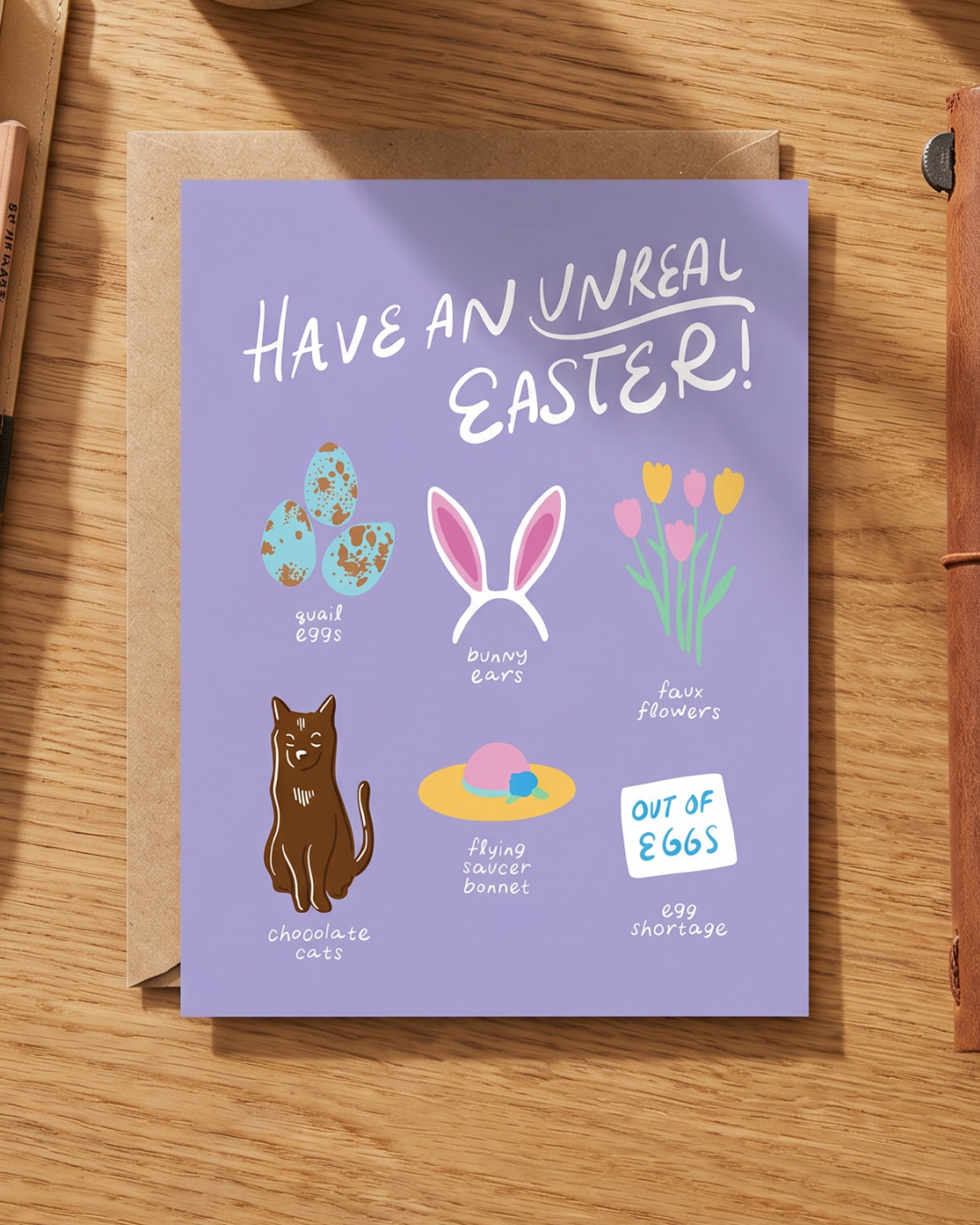 Have an Unreal Easter Holiday Card