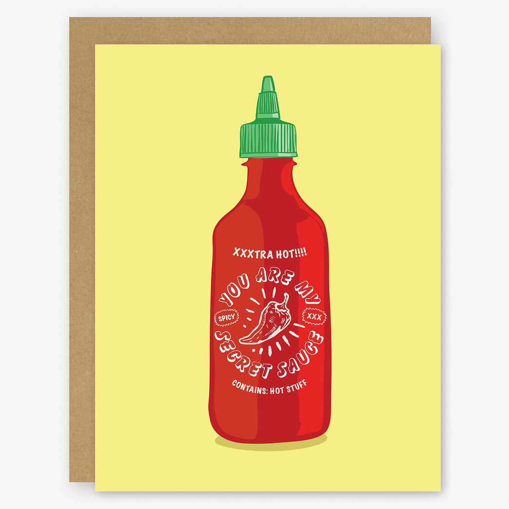 You Are My Secret Sauce Card