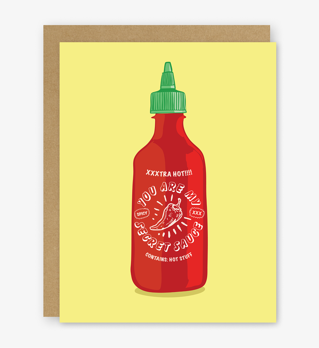You Are My Secret Sauce Card