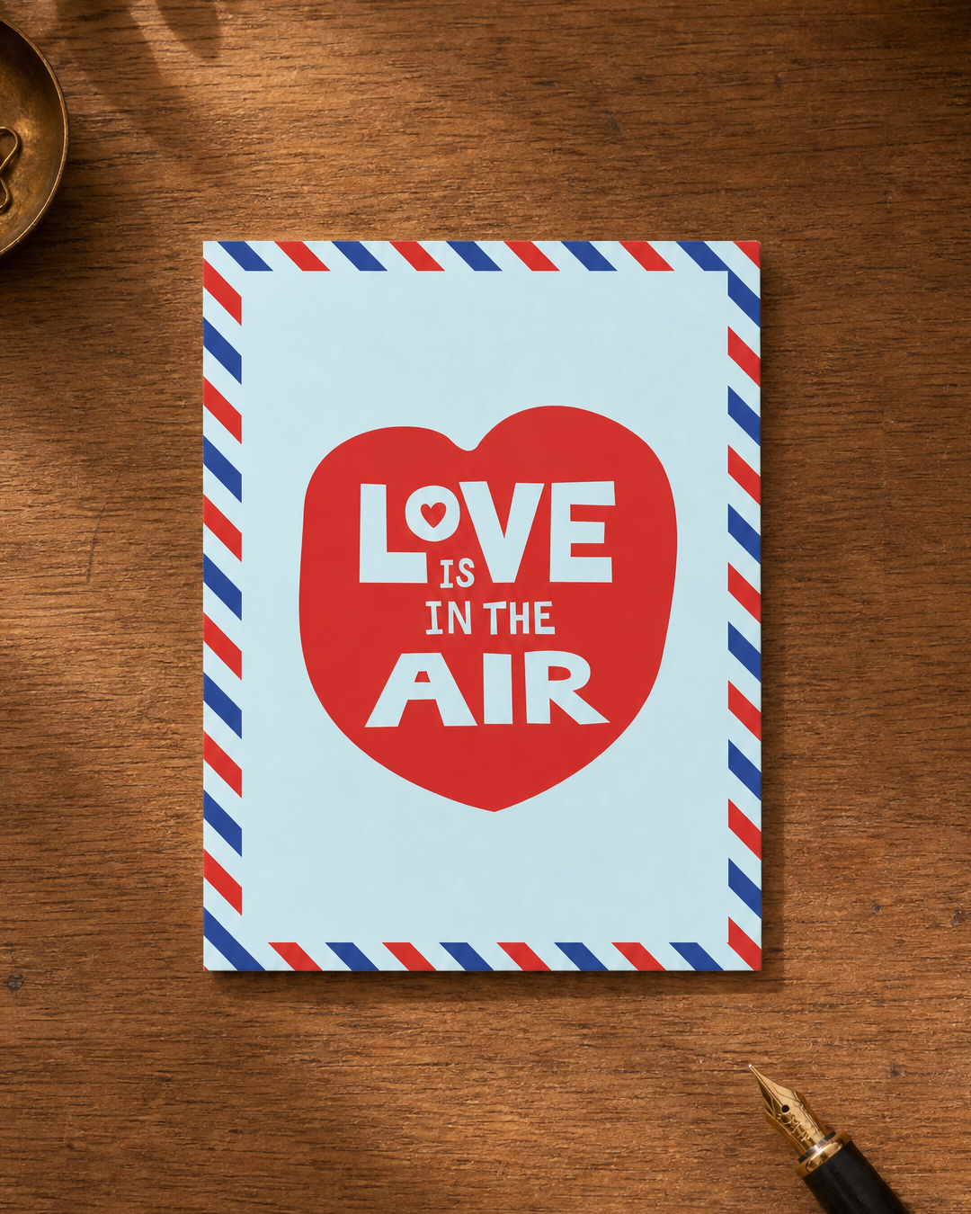 Love is in the Air Valentine’s Day Card | Love Card