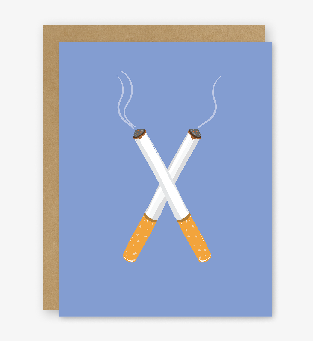 The Aprés Ciggys Card