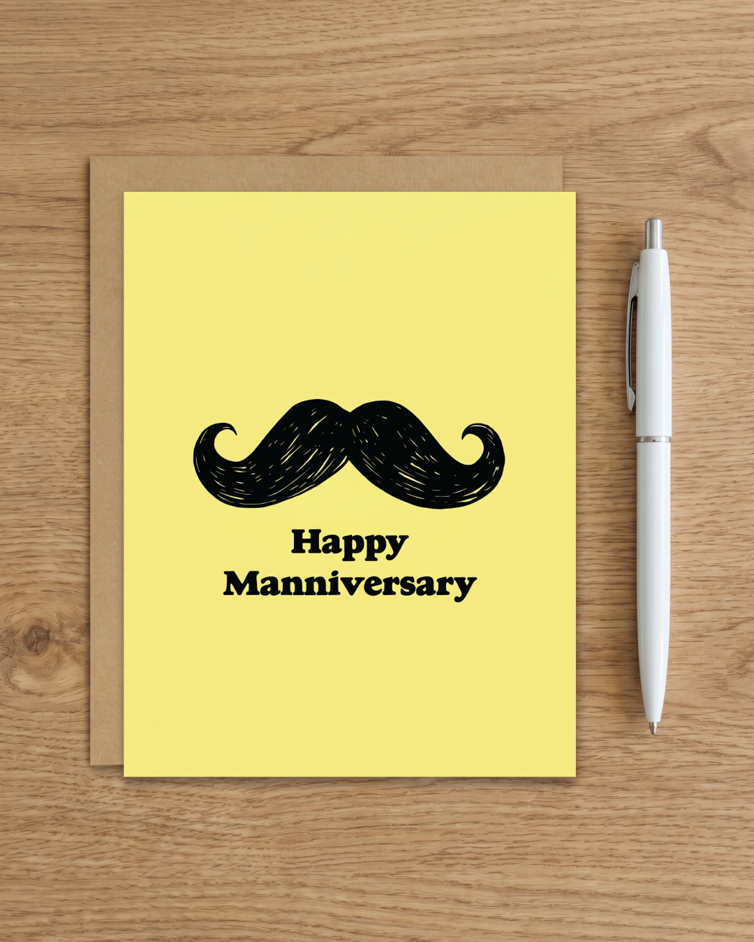 Happy Manniversary Card