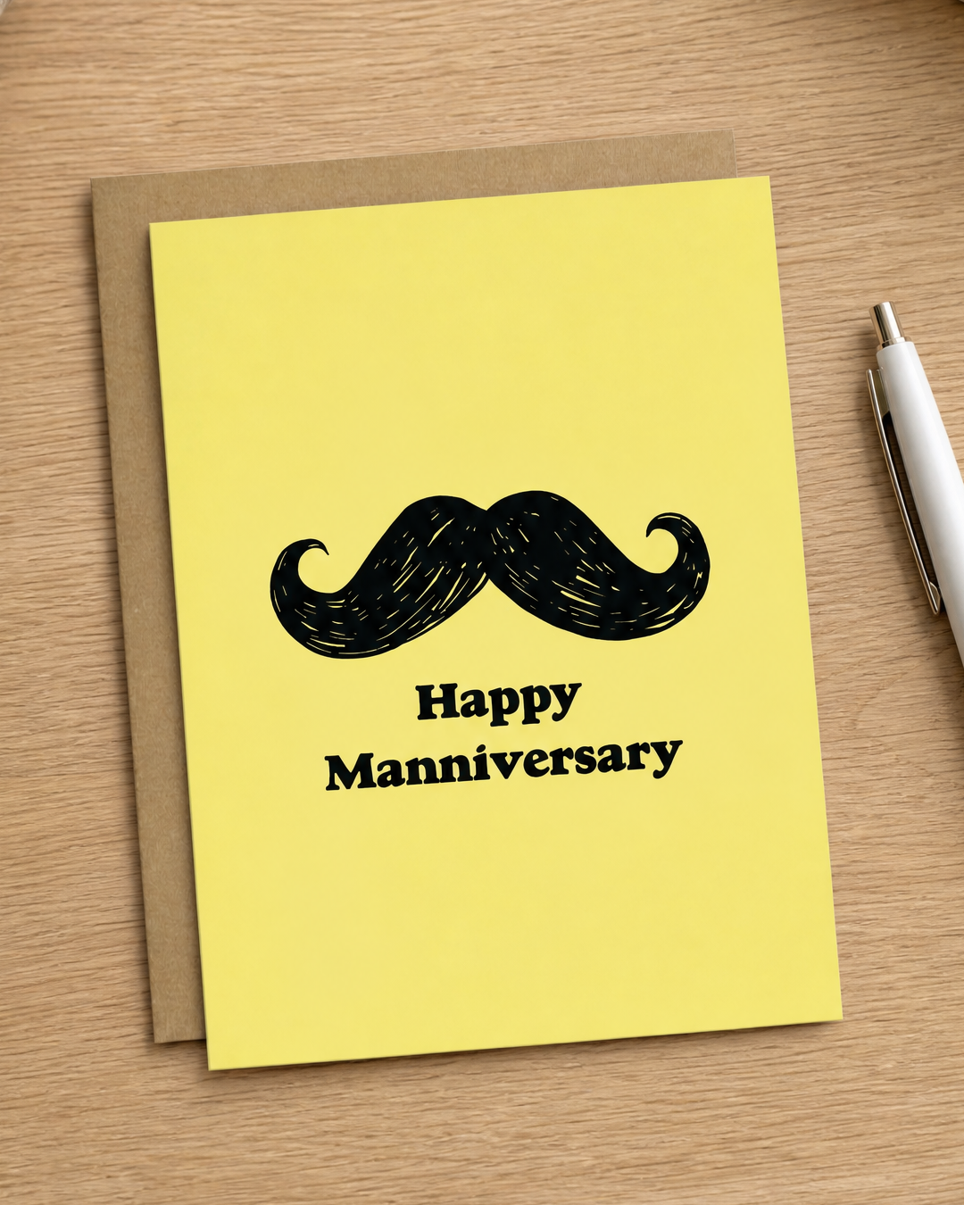 Happy Manniversary Card