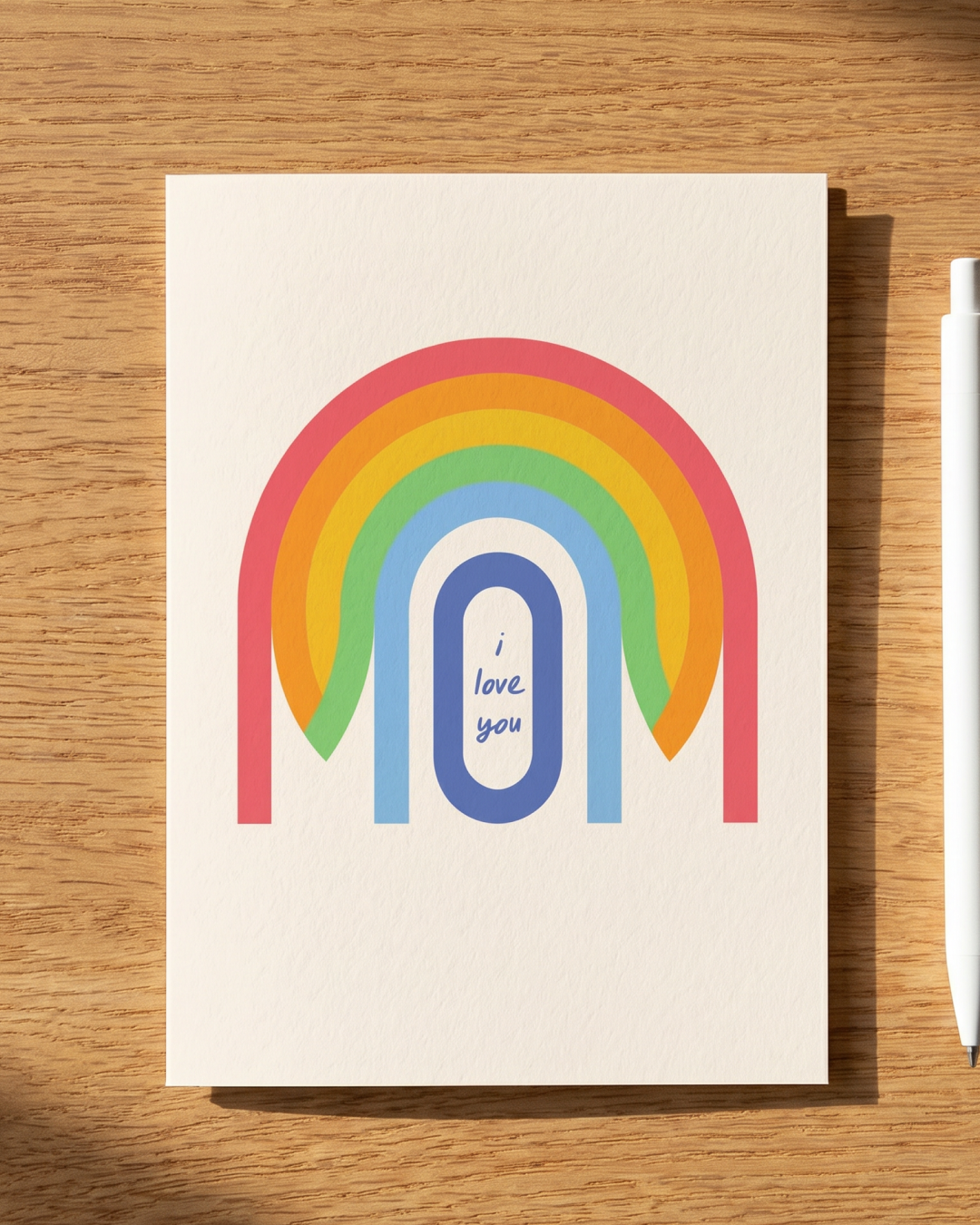 Mom Rainbow Mother’s Day Card