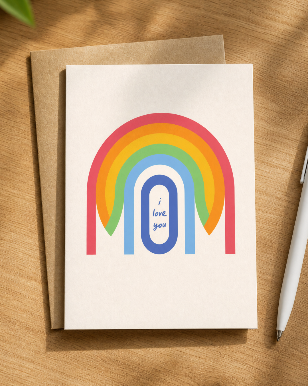 Mom Rainbow Mother’s Day Card