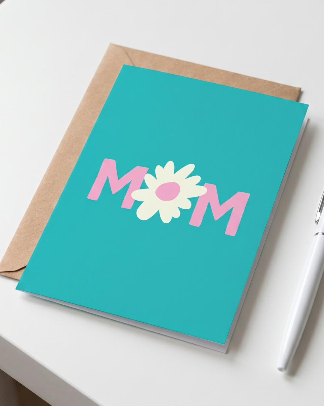 Flower Mom Card