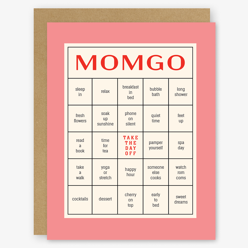 Mother’s Day Bingo Card