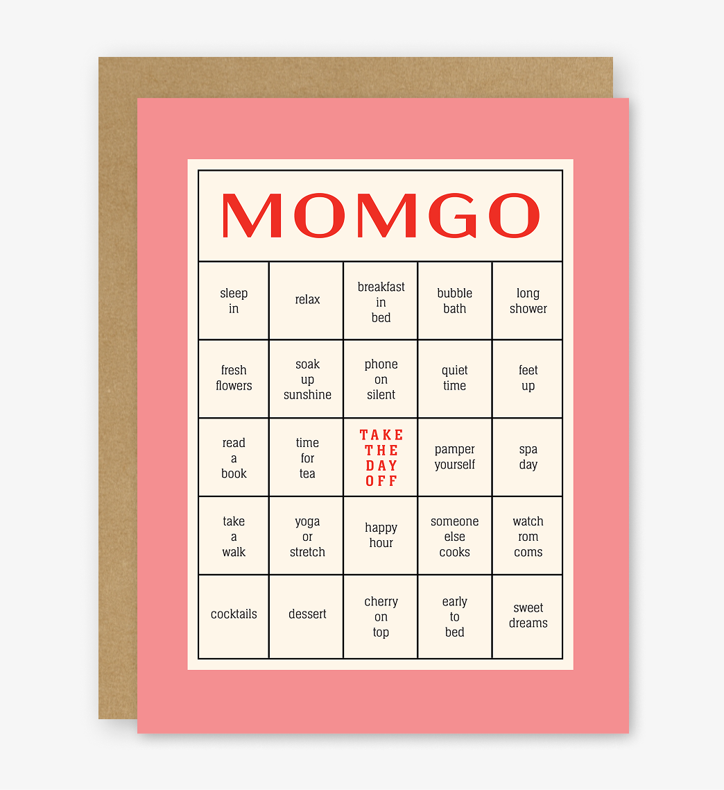 Mother’s Day Bingo Card