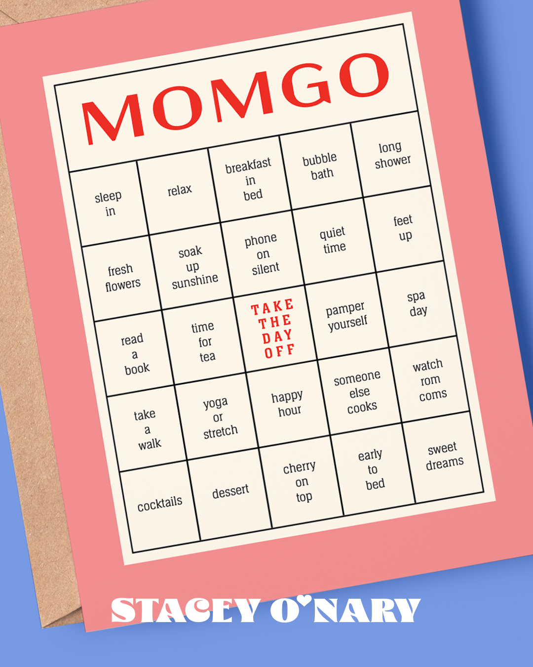 Mother’s Day Bingo Card